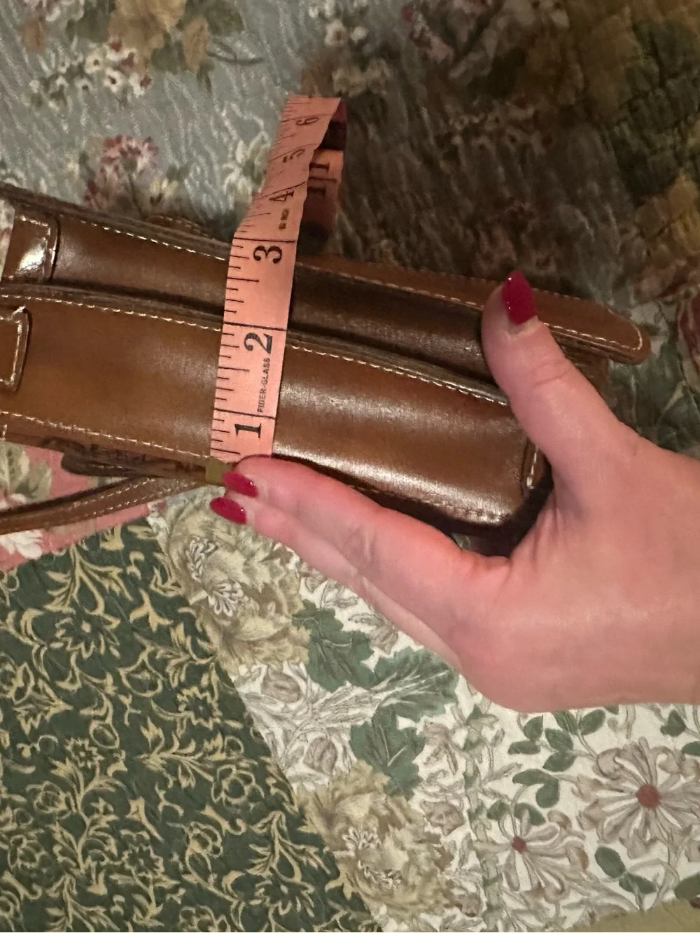 Patricia Nash Leather Crossbody (attached wallet)